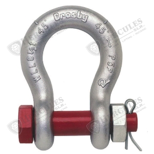 SHACKLE 1/2IN BOLT TYPE ANCHOR GALV G2130 2 TONNE CROSBY
