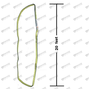 WEB SLING 2 IN X 20 FT 2-PLY TYPE-5 PY